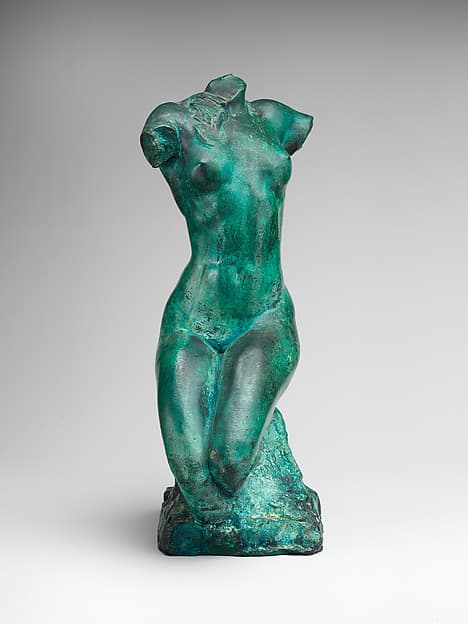 Seated Torso of a Woman, by Paul Wayland Bartlett
