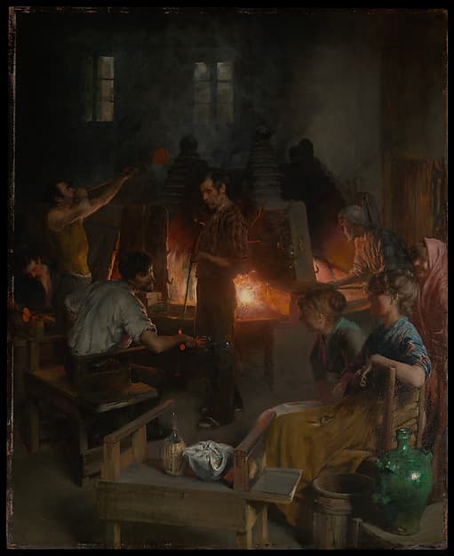 Glass Blowers of Murano, by Charles Frederick Ulrich