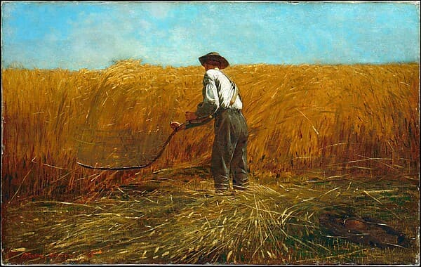The Veteran in a New Field, by Winslow Homer