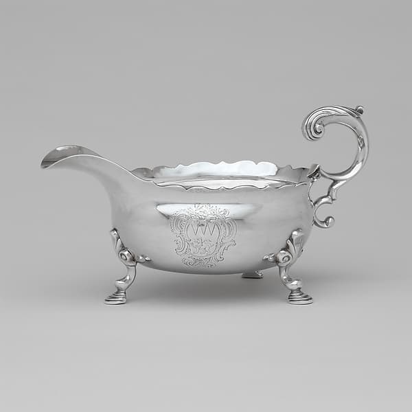 Sauceboat, by Joseph Richardson Sr.