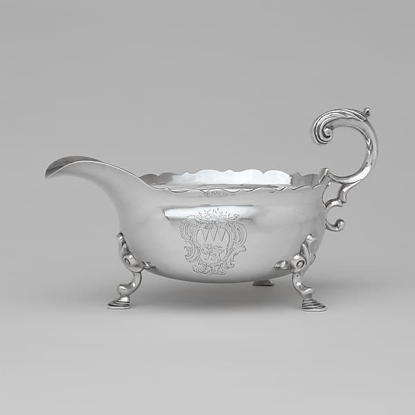 Sauceboat, by Joseph Richardson Sr.