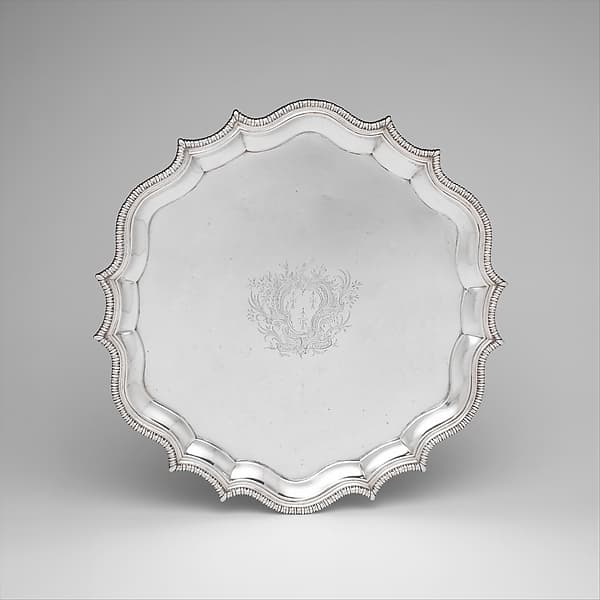 Salver, by Daniel Christian Fueter