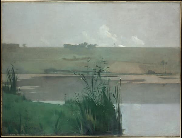 Arques-la-Bataille, by John Henry Twachtman