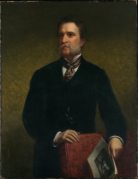 John Taylor Johnston, by Daniel Huntington
