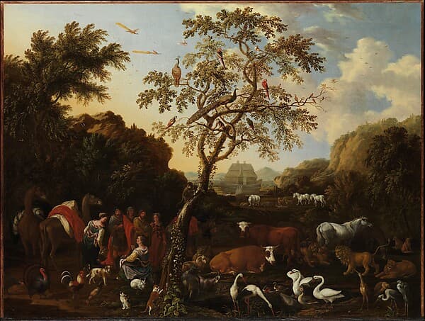 The Ark, by Lodewijk Tieling (active ca. 1695-1700)