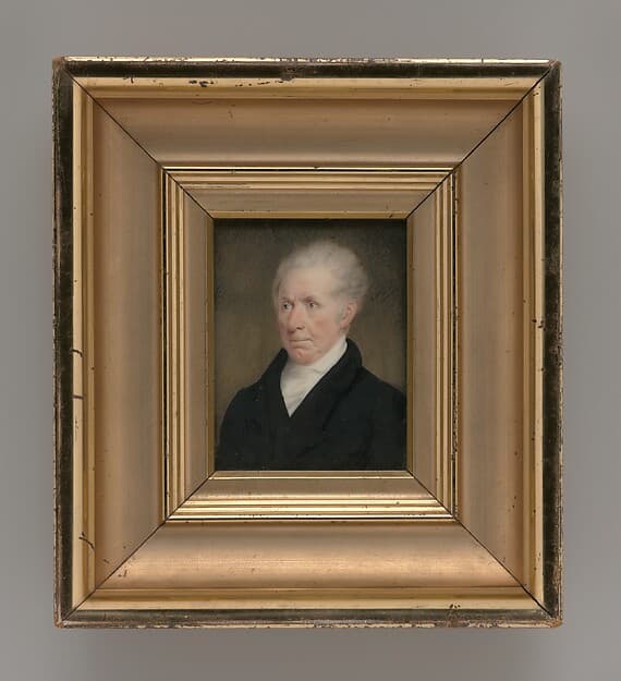 Gilbert Stuart, by Sarah Goodridge
