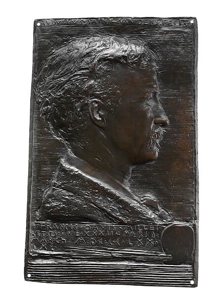 Francis Davis Millet, by Augustus Saint-Gaudens
