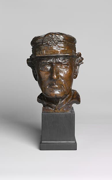Admiral David Glasgow Farragut, by Augustus Saint-Gaudens