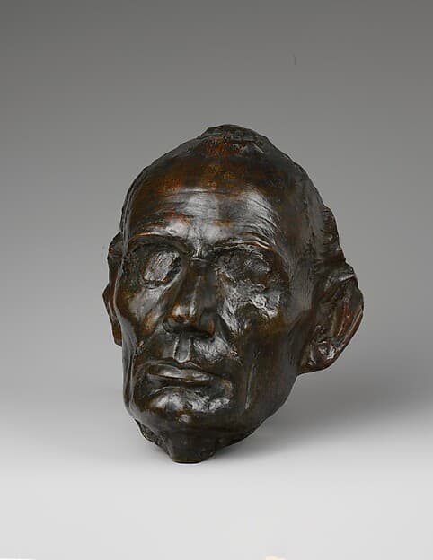 Life Mask of Abraham Lincoln, by Leonard Wells Volk