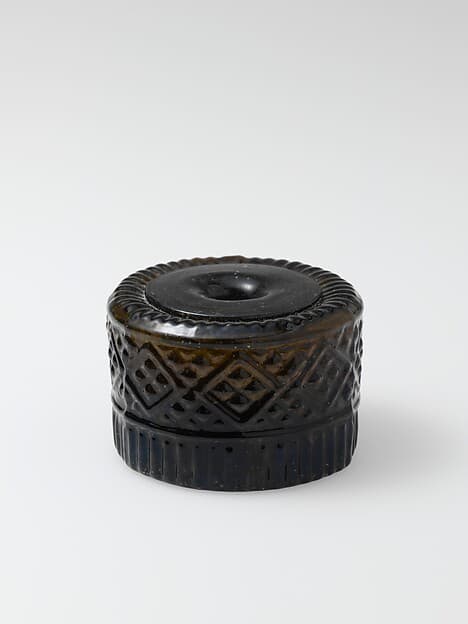 Inkwell, by Keene Glass Works