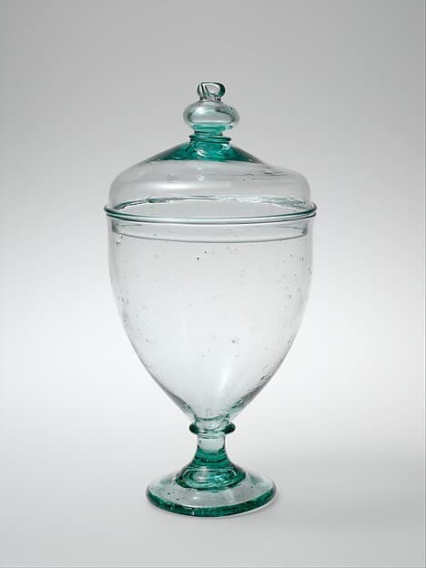 Urn, by New Bremen Glass Manufactory