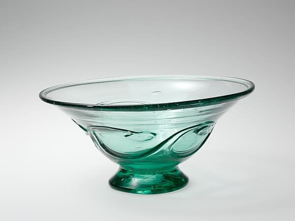 Bowl, by Redwood Glass Company