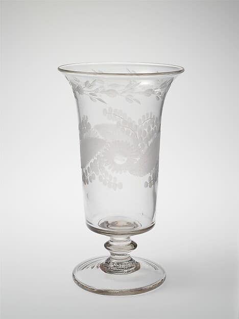 Celery vase, by Benjamin Bakewell & Co.