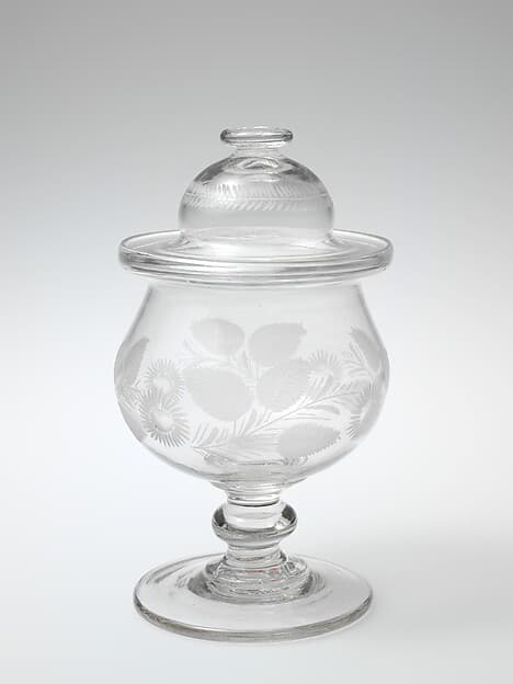 Sugar bowl, by Benjamin Bakewell & Co.