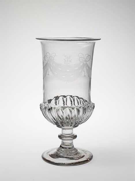 Celery vase, by Benjamin Bakewell & Co.