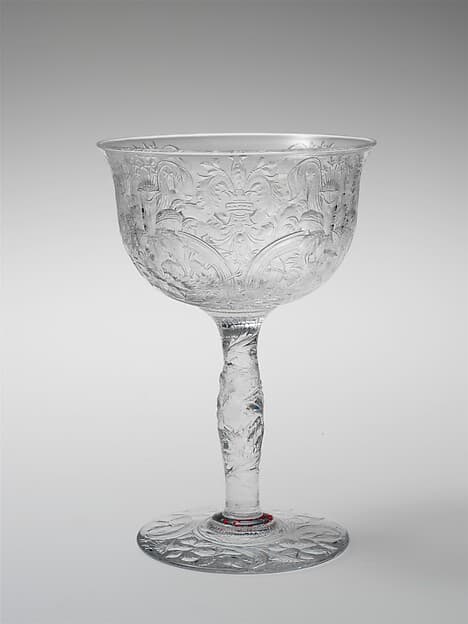 Sherbet glass, by Libbey Glass Company