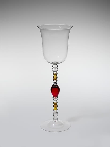 Presentation chalice, by Boston & Sandwich Glass Company