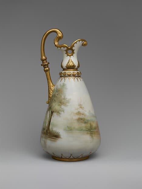 Ewer, by Columbian Art Pottery (Morris and Willmore)