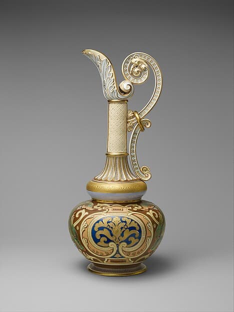 Ewer, by Faience Manufacturing Company