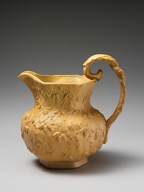Pitcher, by D. & J. Henderson Flint Stoneware Manufactory