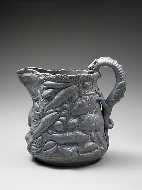 Pitcher, by E. & W. Bennett Pottery