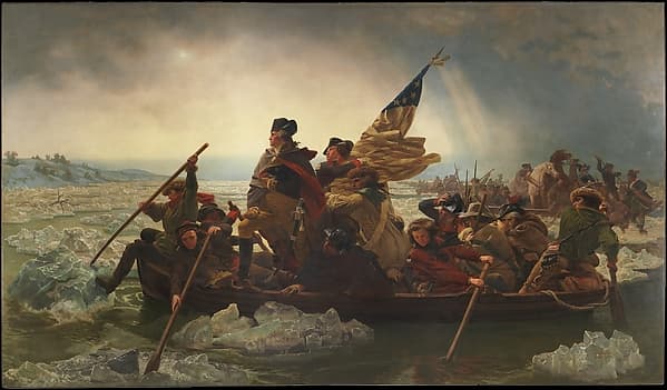 Washington Crossing the Delaware, by Emanuel Leutze