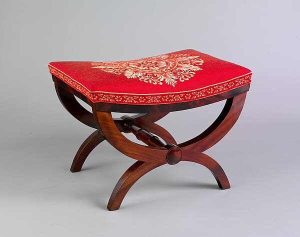 Taboret, by Duncan Phyfe
