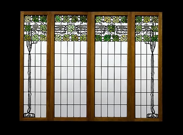 Stained glass window, by John Scott Bradstreet