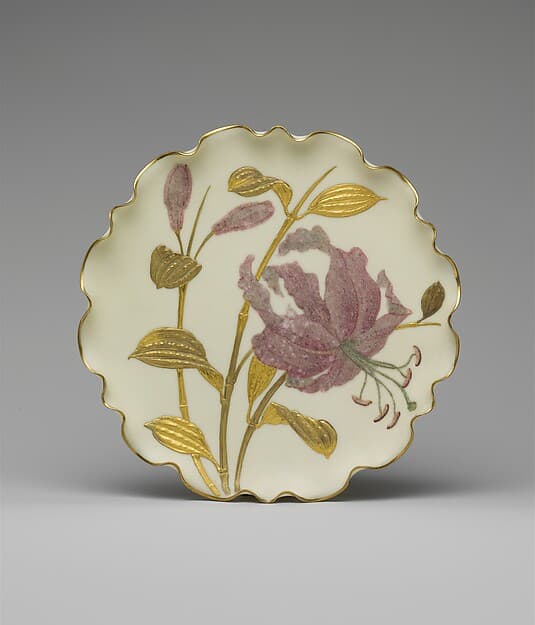 Plate, by Ott and Brewer