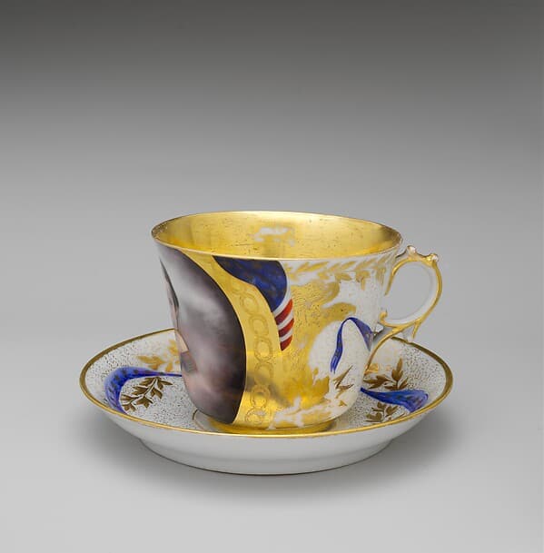 Cup and Saucer, by Rudolph T. Lux