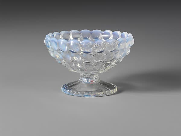 Footed Dish, by Richards and Hartley Flint Glass Co.