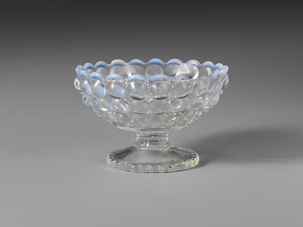 Footed Dish, by Richards and Hartley Flint Glass Co.