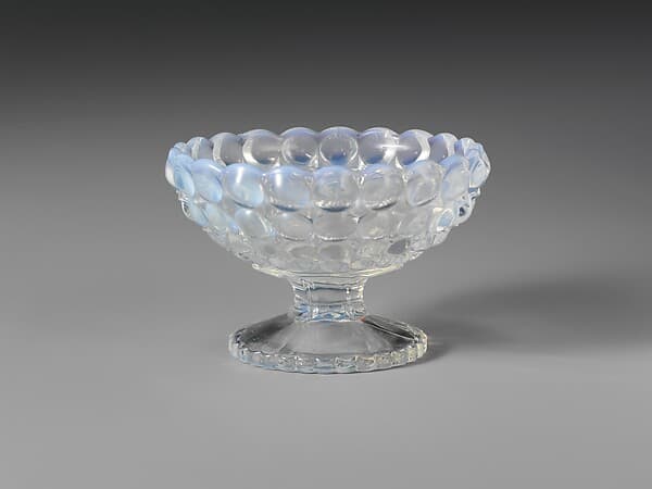 Footed Dish, by Richards and Hartley Flint Glass Co.