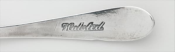 Salt Spoon, by Benjamin Halsted