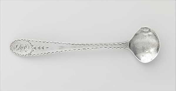 Salt Spoon, by Benjamin Halsted