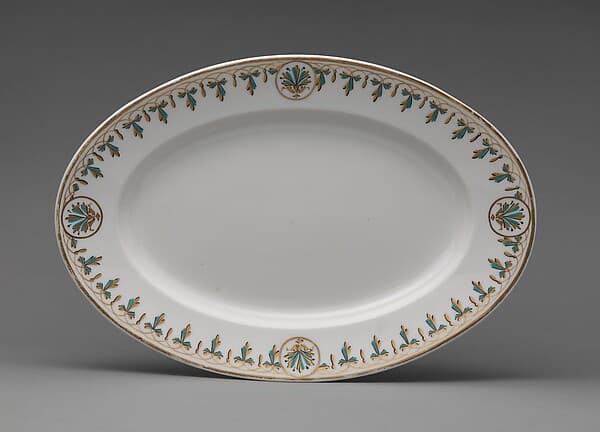Platter, by Union Porcelain Works