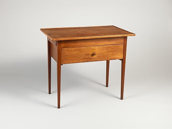 Work Table, by United Society of Believers in Christ’s Second Appearing (“Shakers”)