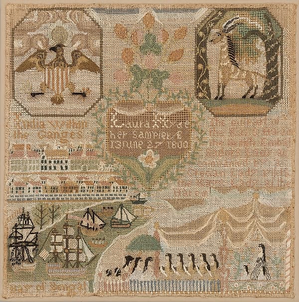 Sampler, by Laura Hyde