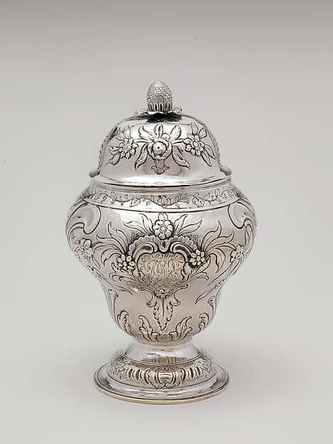 Sugar bowl, by Myer Myers