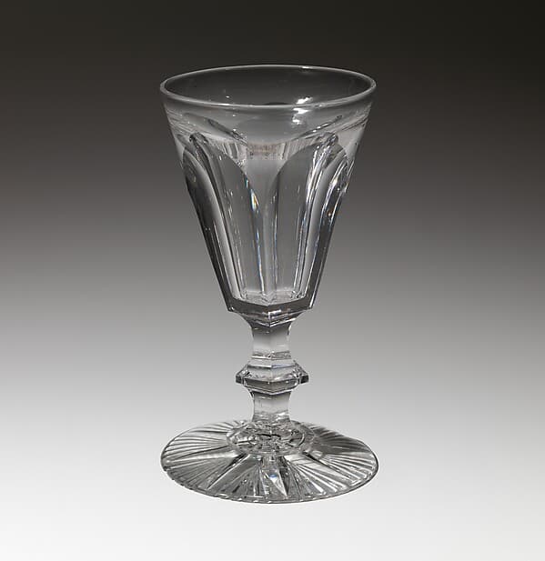 Wine glass, by Jersey Glass Company of George Dummer