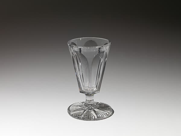 Wine glass, by Jersey Glass Company of George Dummer