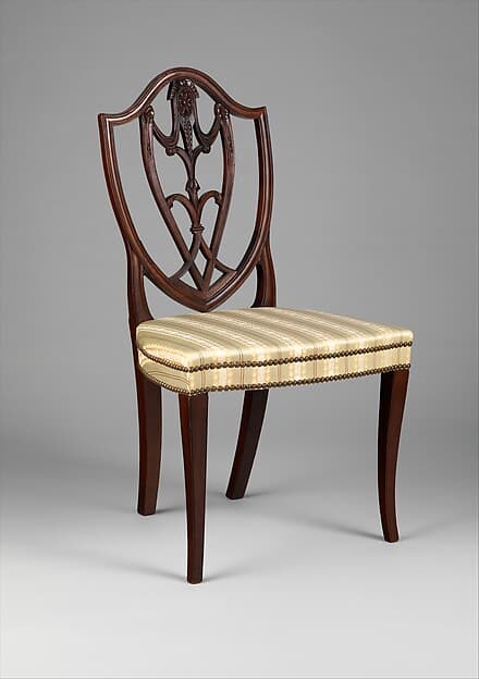 Side chair, by John Townsend