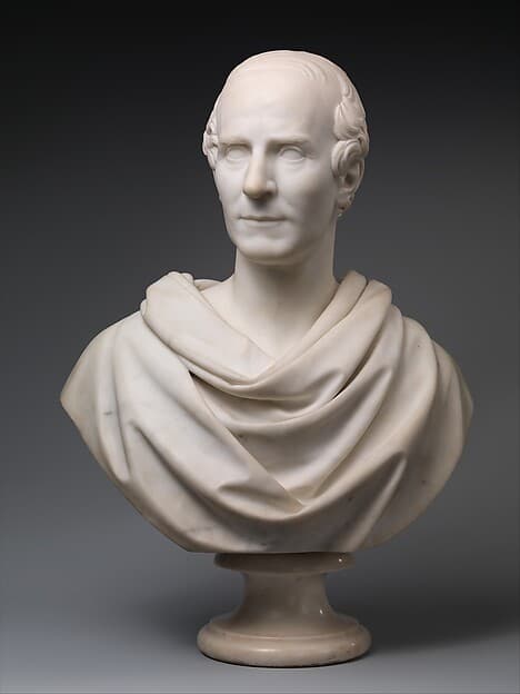 Thomas Cole, by Henry Kirke Brown