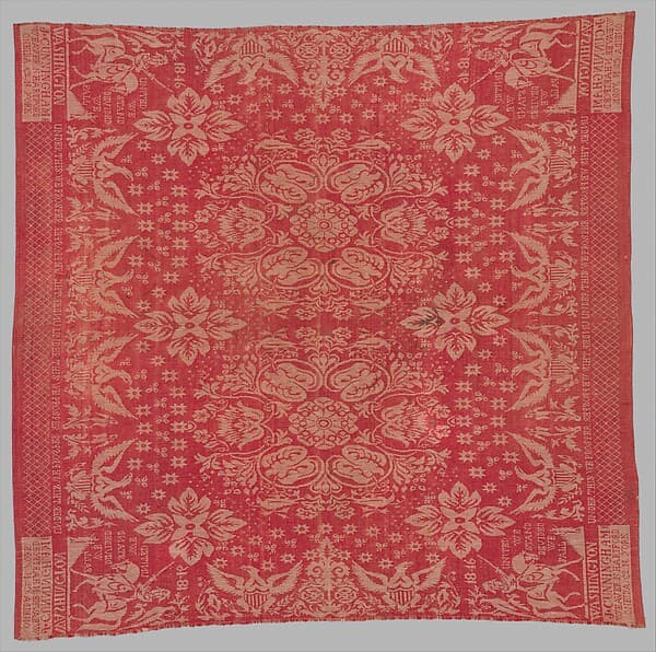 Tablecover, by J. Cunningham