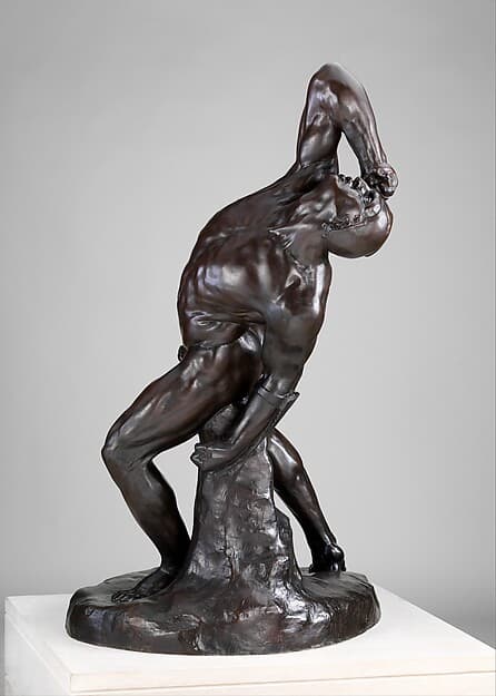 The Falling Gladiator, by William Rimmer