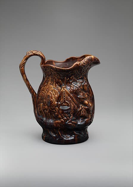 "Gypsy" pitcher, by E. & W. Bennett Pottery