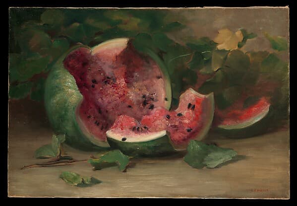 Untitled (Cracked Watermelon), by Charles Ethan Porter