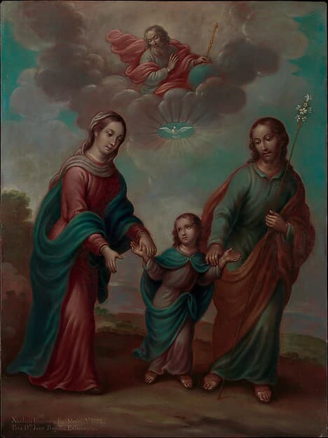 The Return of the Holy Family from Egypt, by Nicolás Enríquez