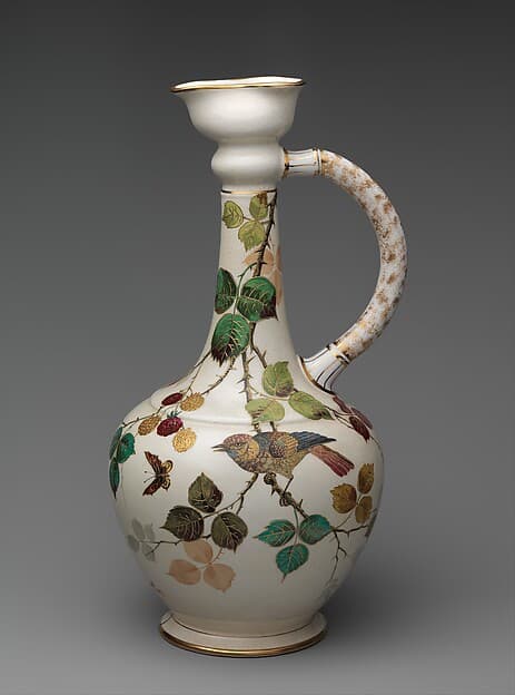 Ewer, by Faience Manufacturing Company