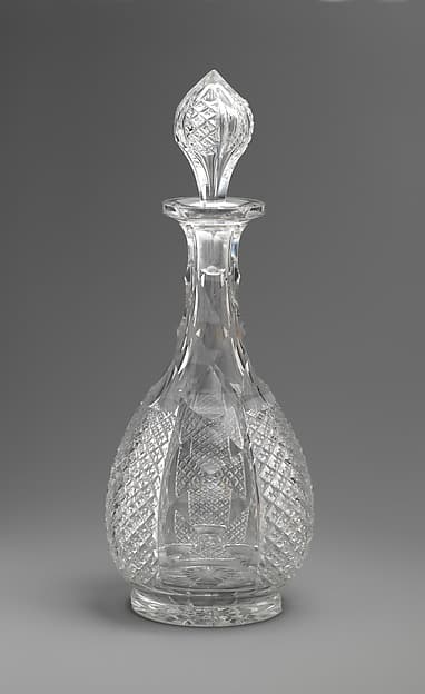 Decanter, by Brooklyn Flint Glass Company